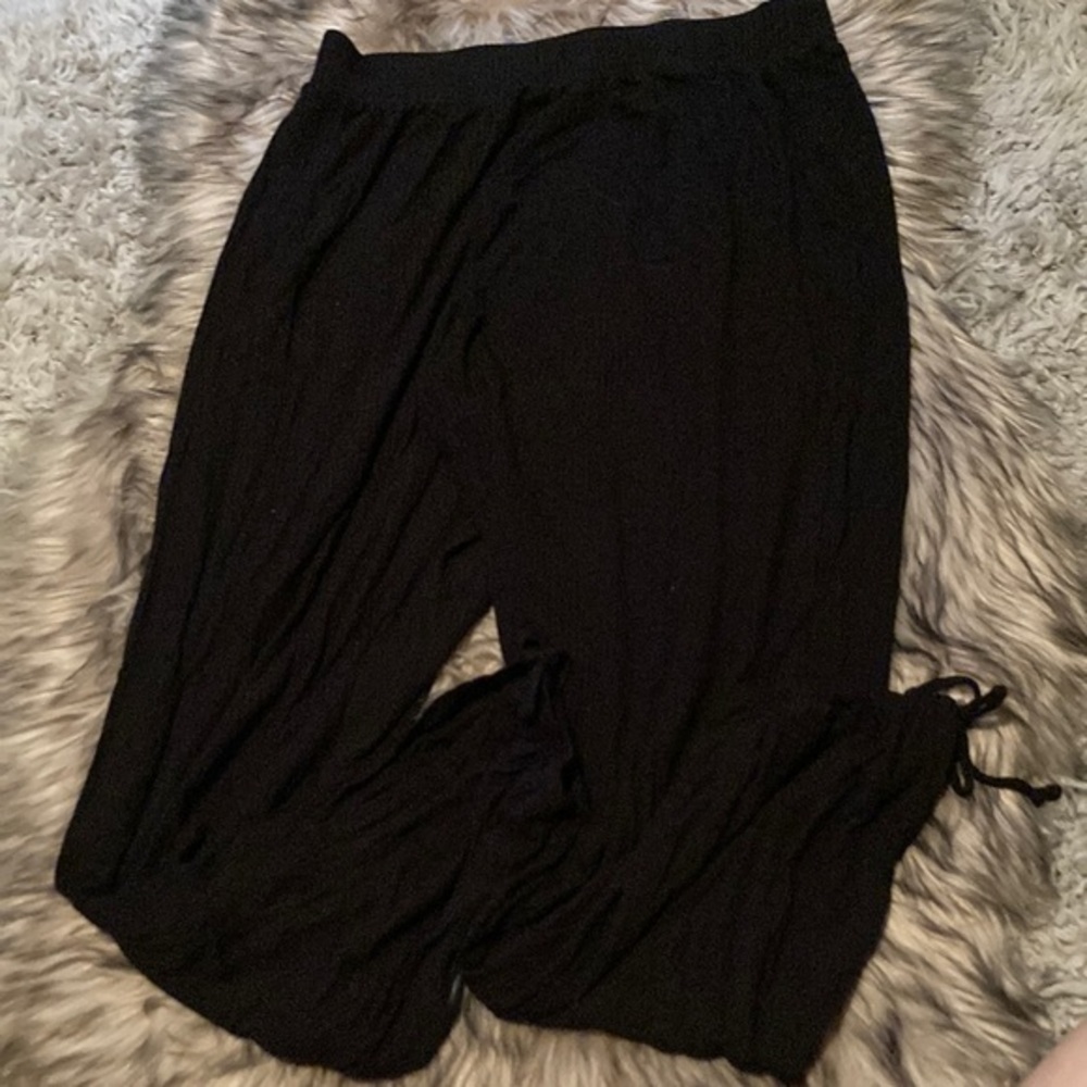 Old navy ◦ black Sunday sleep ribbed pajama pants S